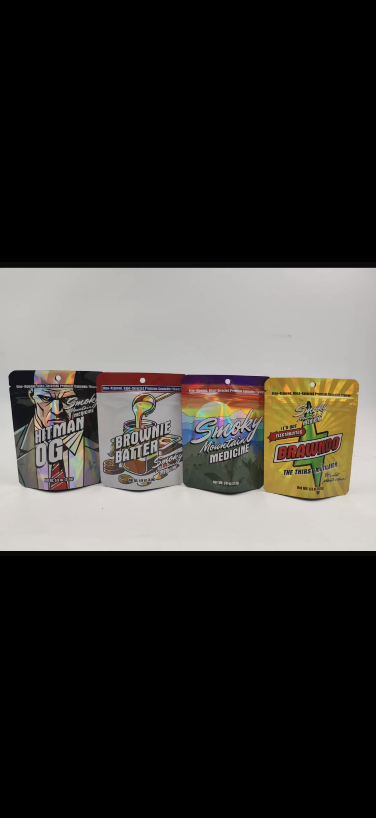 SMM Mylar Bags Row 2